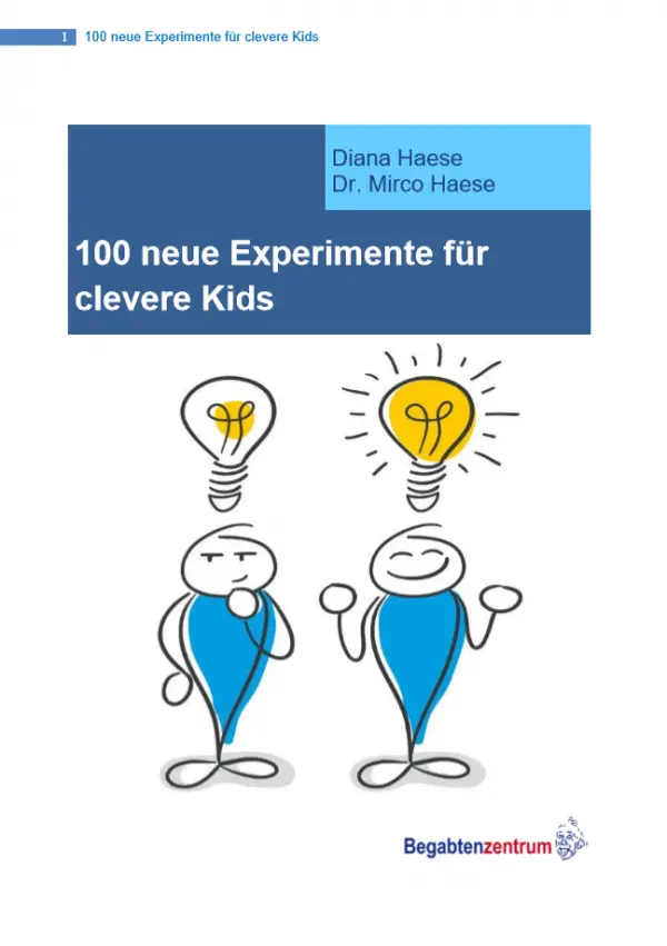 Cover des E-Books: 100 neue Experimente für clevere Kids“