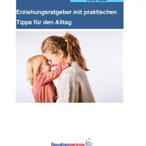 Cover des E-Books ‚Erziehungsratgeber – Praktische Tipps für den Alltag‘, ideal für Eltern und Erziehungsberechtigte.